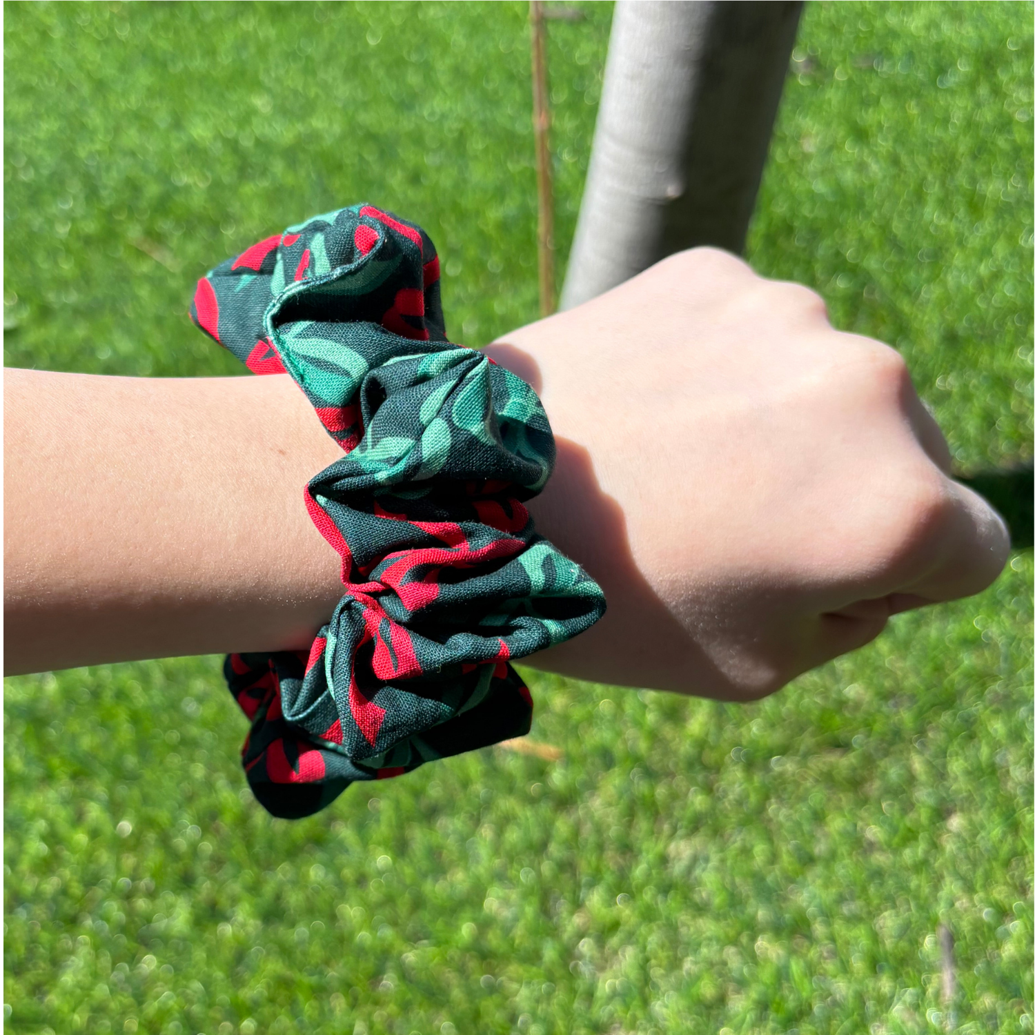 Christmas Scrunchie Bows