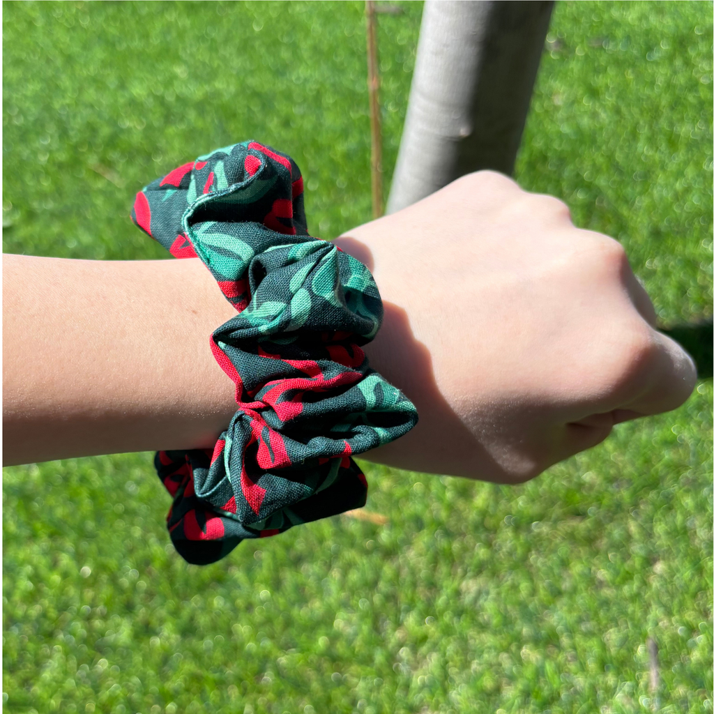 Christmas Scrunchie Bows