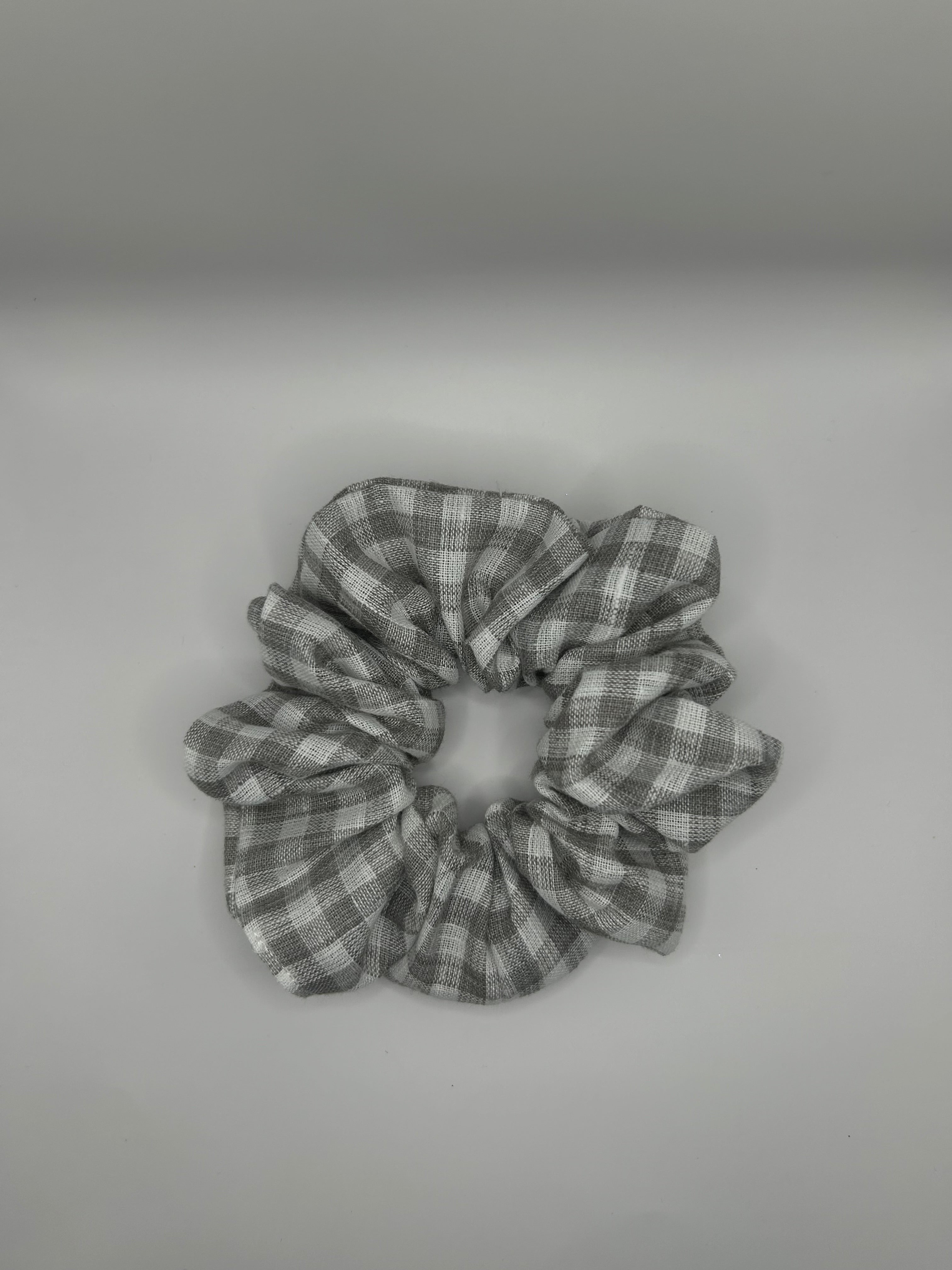 Gingham Scrunchies