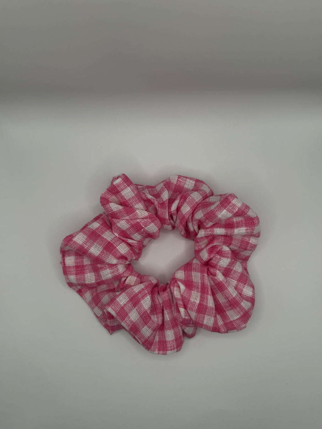 Gingham Scrunchies
