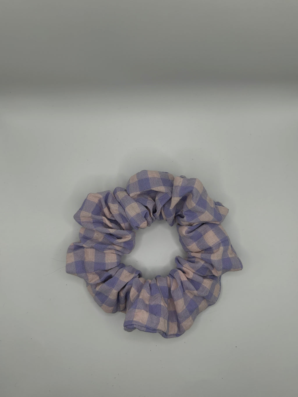 Gingham Scrunchies