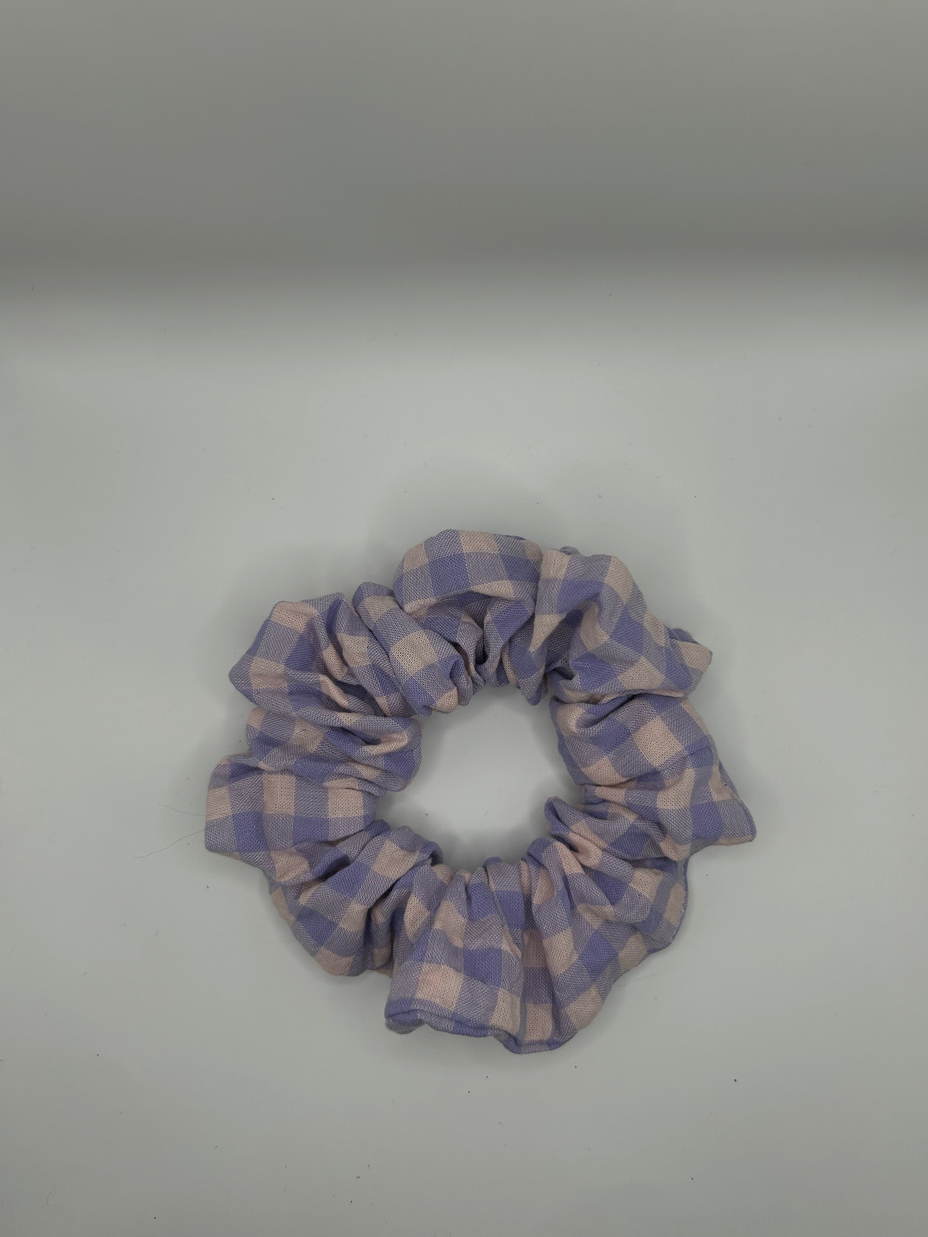 Gingham Scrunchies