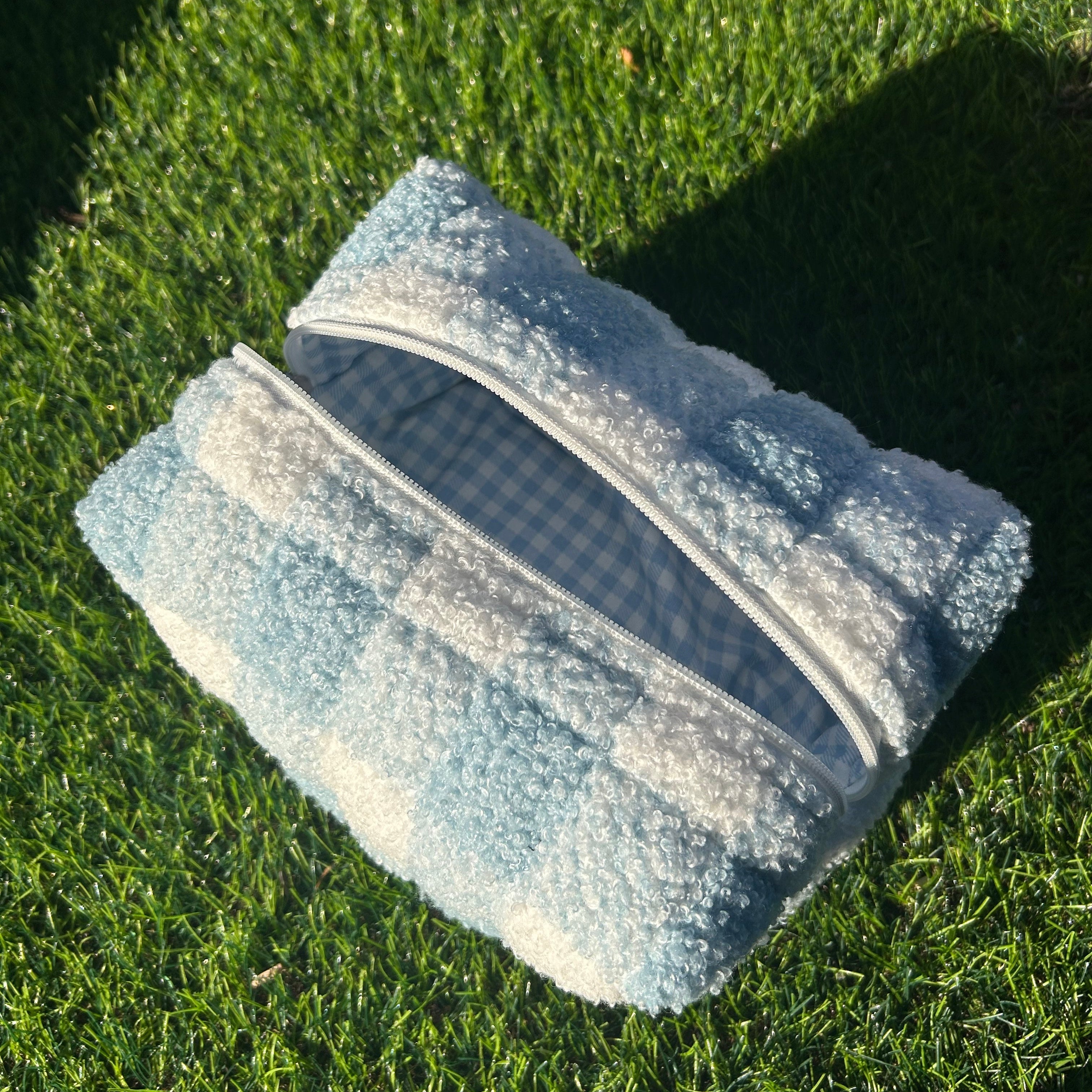 Carry-All Bag Blue Check