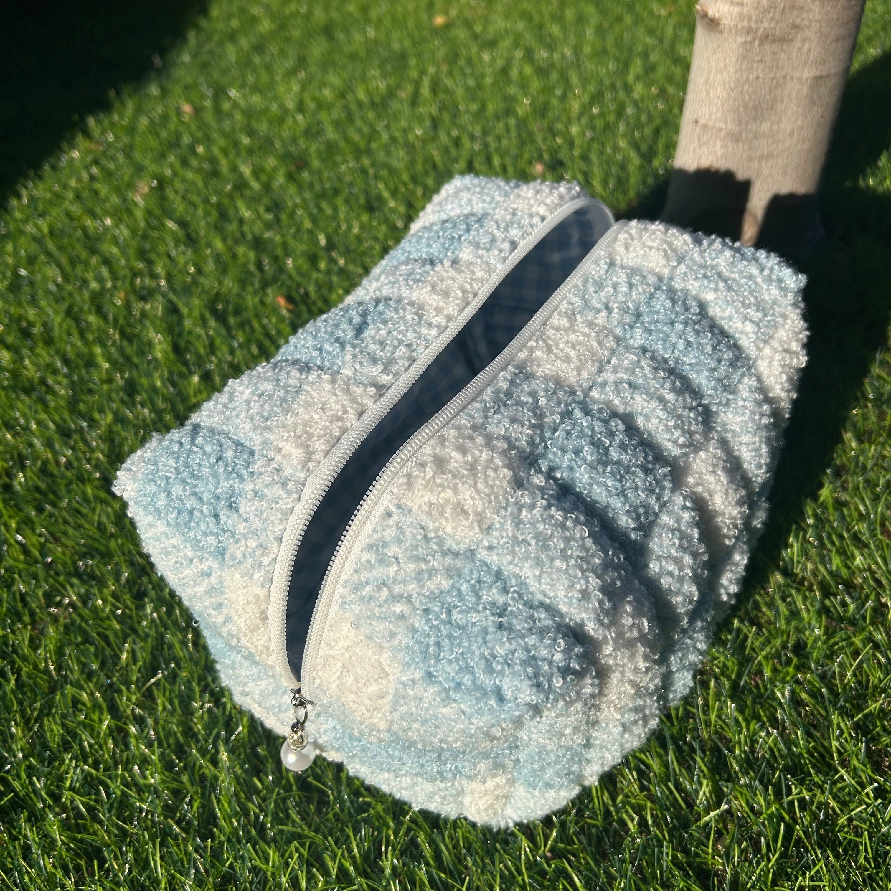Carry-All Bag Blue Check