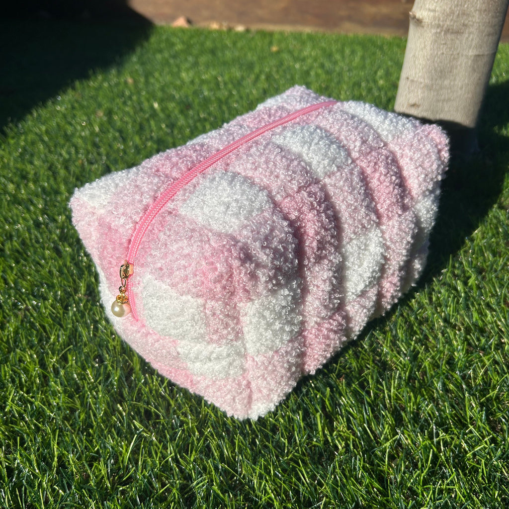 Carry-All Bag - Pink Check