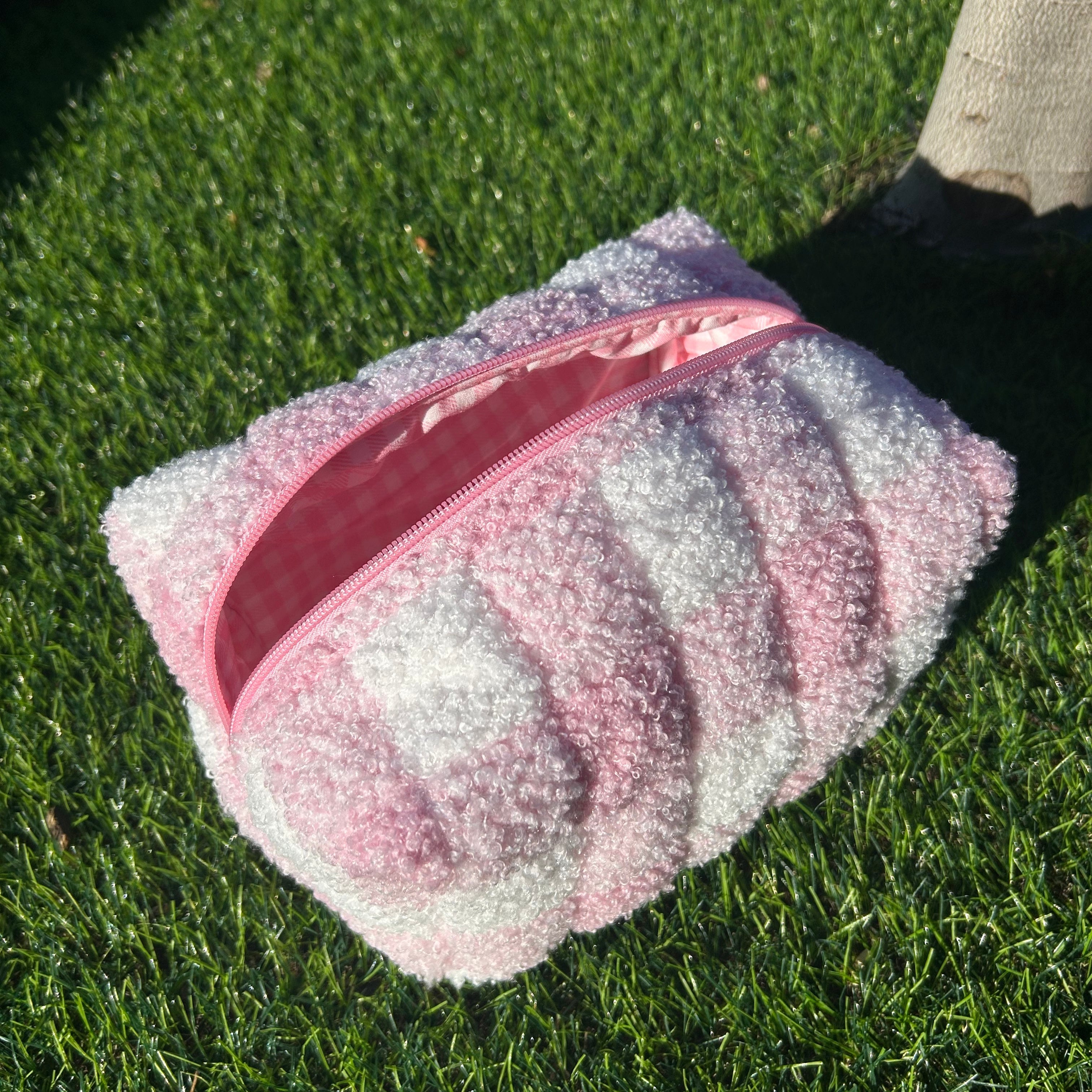 Carry-All Bag - Pink Check